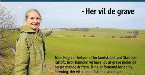 Artikelserie i Morsø Folkeblad den 27.03.2014